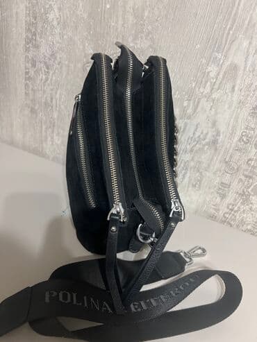 сумка замша: Классикалык сумка, Материалы: Замша, Сыдырмалуу, Аялдарга, Жаңы — 3