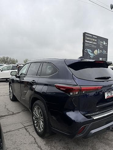 шильдик гибрид: Toyota Highlander: 2023 г., 2.5 л, Автомат, Гибрид, Кроссовер — 3