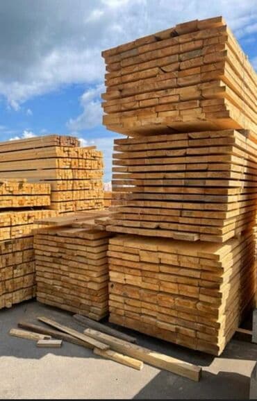 Доски, Обрезные, Для строительства, Сосна, Черновые — 3