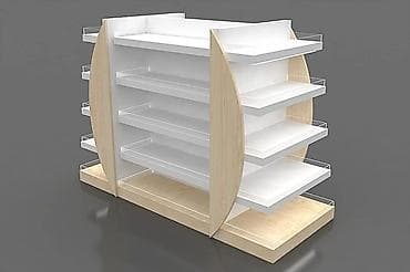 стол с полкой: Двухсторонныйе стеллажи на заказ — 9