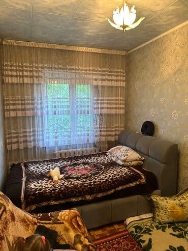 микрорайоны: 3 бөлмө, 60 кв. м, 105-серия, 1 кабат, Косметикалык ремонт — 4