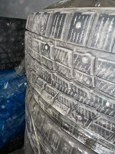 шины на спринтер рекс: Шины 285 / 60 / R 18, Зимняя шипованная, Б/у, Комплект, Внедорожные (АТ/МТ), Dunlop — 2