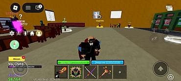 мечит: Игровой аккаунт Roblox: Blox Fruits Характеристики: - Уровень: 2503 — 1