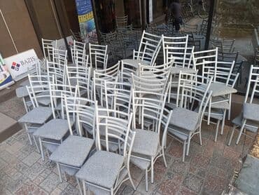 садовый стол и стулья: Стул Стол Стул на заказ Металическая стулья Мебель на заказ — 30