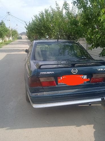 калганы: Nissan Primera: 1995 г., 1.6 л, Кол менен иштөөчү, Бензин, Седан — 2