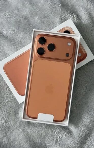 айфон семь: IPhone 17 Pro, 256 ГБ, Оранжевый, Коробка, 100 % — 3