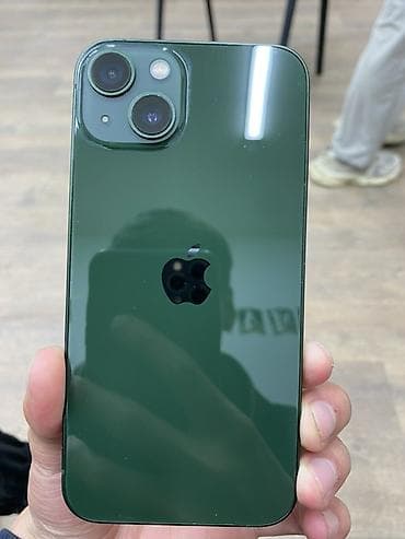 macbook 2012 pro: IPhone 13, Б/у, 128 ГБ, Зеленый, Чехол, 85 % — 2