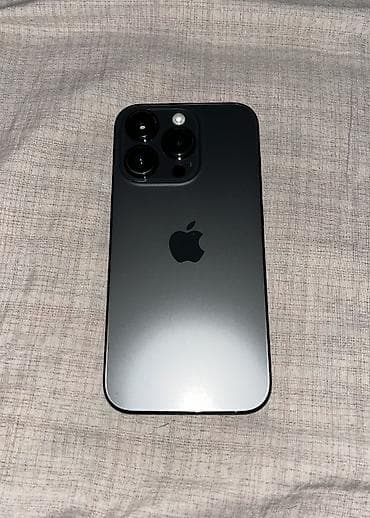 IPhone 14 Pro, Б/у, 256 ГБ, Space Gray, Зарядное устройство, Защитное стекло, Чехол, 82 %