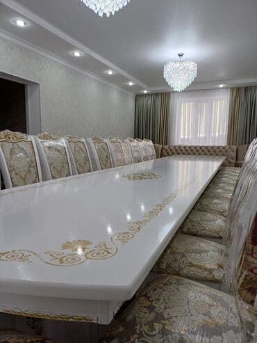 противопролежневый матрас цена бишкек: Стол и стул для зала, Новый, цвет - Белый — 4