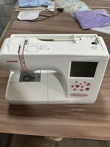 tekno spark: Швейная машина Janome, Швейно-вышивальная — 2