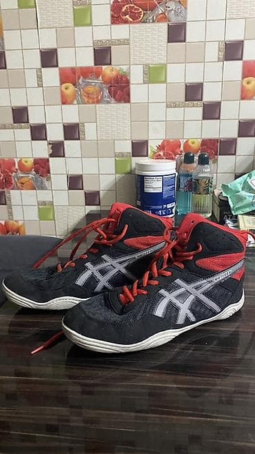 ecco 42: Мужские кроссовки, 42, Asics, Б/у, цвет - Черный, Самовывоз — 3