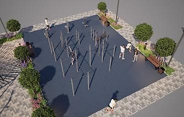 другое: Уличный комплекс для воркаута и ОФП детские площадки Описание: - — 5