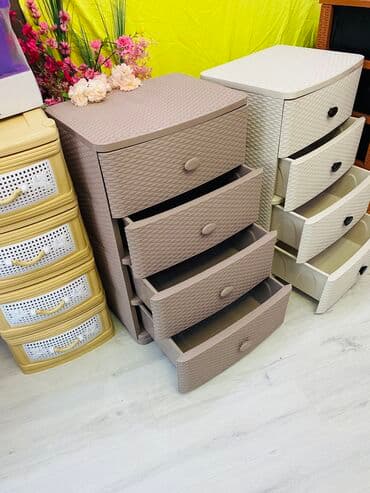 купить туалет на улицу: Комод «плетёнка» пластиковые комоды выдвижные ящики — 4