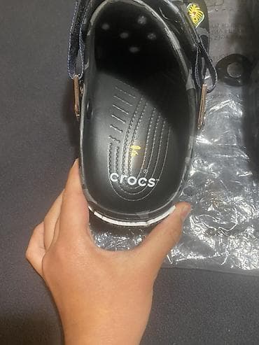 стильный женский ремень: Сабо, 41, 42, Crocs, Новый, цвет - Серый, Платная доставка — 5