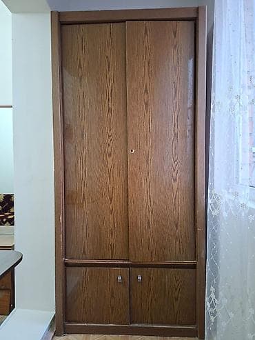 стенка российская: Гарнитур для зала, Шкаф, ДСП, цвет - Коричневый — 6