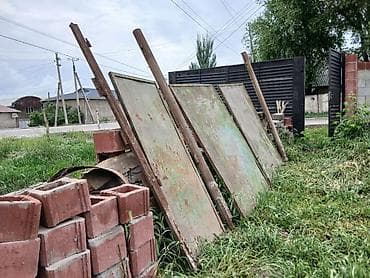 лист металлические: Металлические щиты, ворота/панели с каркасом и стойками — 2