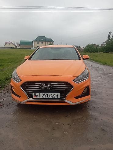 продаю хюндай соната оранжевый цвет: Hyundai Sonata: 2019 г., Автомат, Газ, Седан — 1