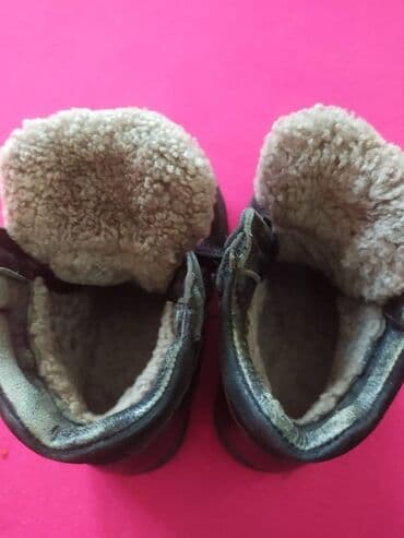 обувь для охоты: Ботинки детские 28 размер.Турция.Натуральная кожа,мех — 4