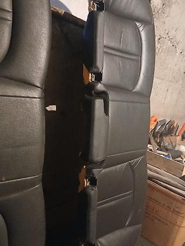 зимние: Заднее сиденье, Кожа, Hyundai 2016 г. — 1