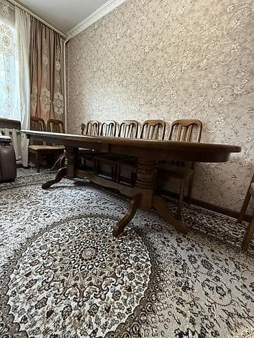Столы для зала: Стол для зала, Б/у, Не раскладной, Овальная — 2