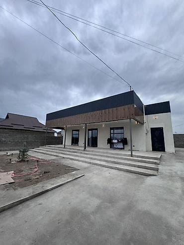 3: Современный одноэтажный дом в минималистичном стиле с большой террасой — 1