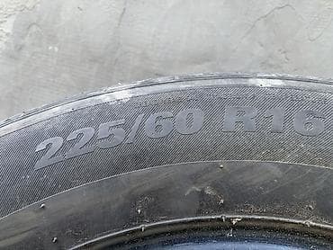 Шины 225 / 60 / R 16, Лето, Б/у, 1 шт, Легковые, Корея, Kumho — 3