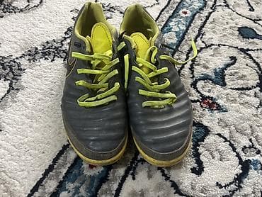 обувь женские бу: Мужские кроссовки, 38.5, 39, 39.5, Nike, Б/у, цвет - Серый — 7