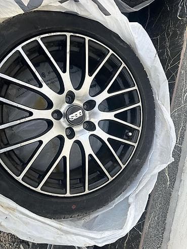 Дөңгөлөктөр монтажда 235 / 45 / R 18, All-season, Колдонулган, Комплект, Куйма, тешиктери - 5