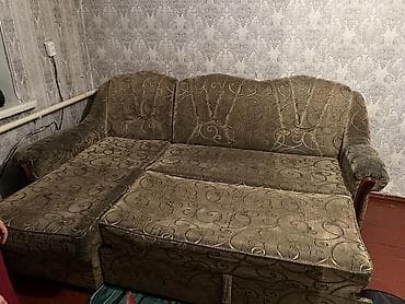 Угловой диван, Складная, Трехместный, В рассрочку