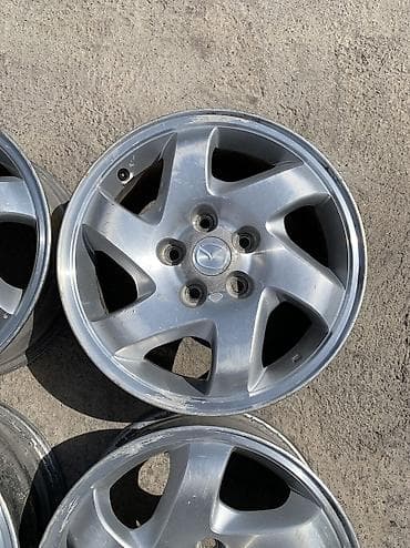 диски mazda: Литые Диски R 16 Комплект, отверстий - 5, Б/у — 3