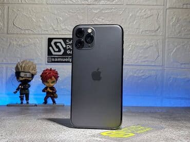 айфон 11 про телефон: IPhone 11 Pro, Б/у, 256 ГБ, Черный, 55 % — 1
