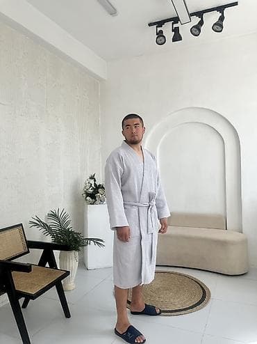оптом одежда: Оптом и в розницу вафельный легкий банный халат !
Хлопок!Все размеры — 2