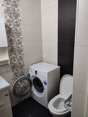 ош квартира суточный: Студия, Душевая кабина, Постельное белье, Кондиционер — 8