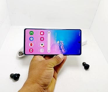 galaxy note 10 1: Samsung Galaxy S10 Lite, Б/у, 128 ГБ, цвет - Синий, 1 SIM, 2 SIM — 2