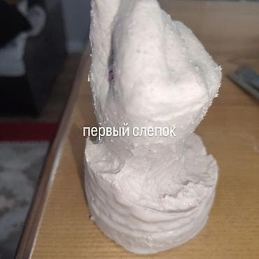 Үй жана бакча: Гипсовый слепок руки — декоративная скульптура-память. - Материал — 1