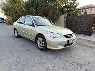 бу авто в кредит без первоначального взноса рядом просп. жибек жолу, бишкек: Honda Civic: 2004 г., 1.7 л, Автомат, Бензиновая, Седан — 7