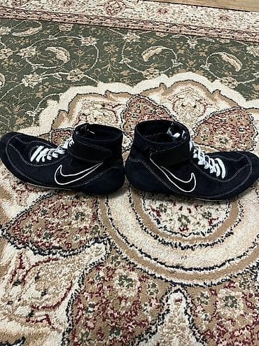 ринго: Мужские кроссовки, 41, Nike, Б/у, цвет - Черный, Бесплатная доставка, Платная доставка, Самовывоз — 4