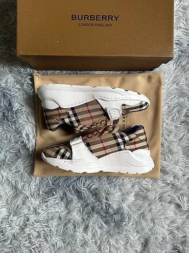 Кроссовки Burberry Размеры в наличии: 39, 41. - Модель с контрастной — 4