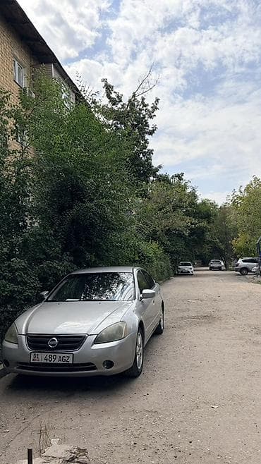 01: Nissan Altima: 2002 г., 2.5 л, Автомат, Бензин, Седан — 2