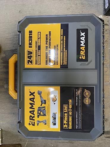 gp pointer: Аккумуляторный набор электроинструментов ERAMAX, 24V, серия ER3B1B — — 2