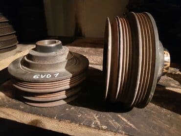 trooper: Isuzu Bighorn 6VD1 Шкив коленвала, Исузу Бигхорн Шкив коленвала — 1