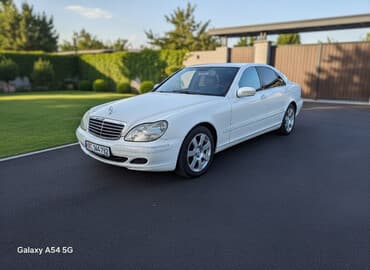 купить авто в рассрочку без первоначального взноса без банка: Mercedes-Benz S-Class: 2005 г., 3.7 л, Автомат, Бензиновая, Седан — 4