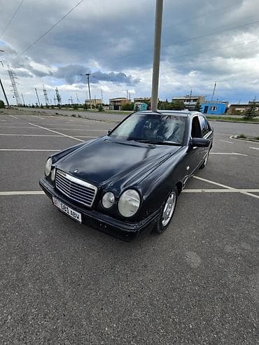 кирг шёлк: Mercedes-Benz E-Class: 1996 г., 2 л, Кол менен иштөөчү, Газ, Седан — 7
