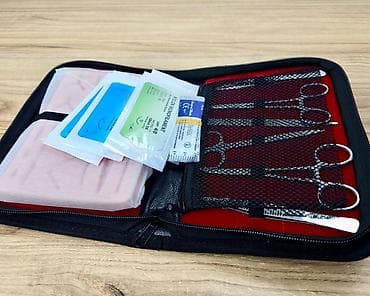 Клеевые пистолеты: Учебный набор для отработки хирургического шва Состав: - Силиконовый — 1