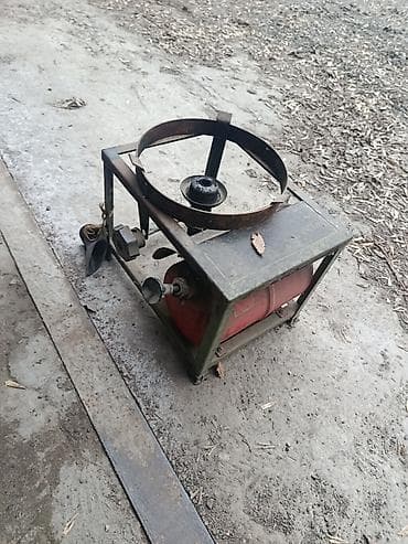 в гараже: Газовая переносная горелка (полевой/походный одноконфорочный примус) — 3