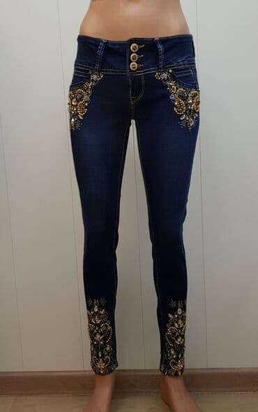 скинни: Джинсы, Скинни, S — 1