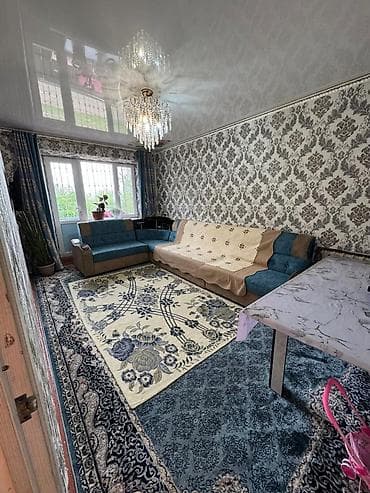 3 комнатные кв: 2 комнаты, 40 м², 107 серия, 1 этаж, Косметический ремонт — 1