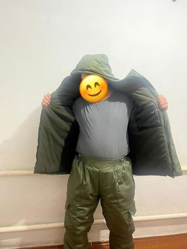срочно продаю в связи с переездом: Мужской утеплённый камуфляжный костюм (куртка + брюки). заказывайте — 2