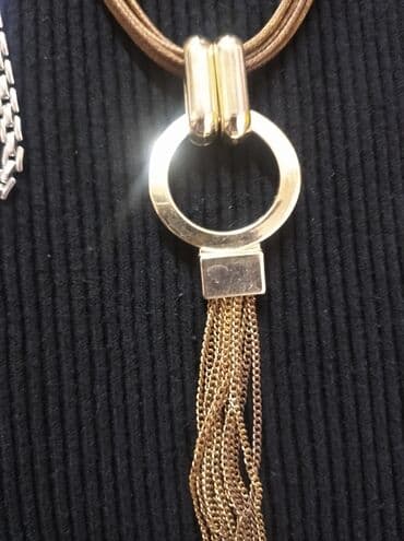 золотые цепочки бу: Цепочка колье бижутерия в хорошем состоянии цена каждая — 4