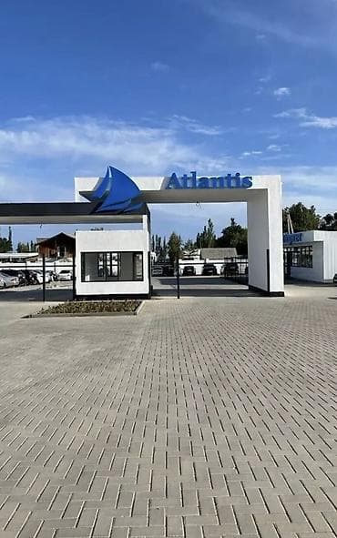 солнечный берег: Таунхаус, ЦО Атлантис, Сары-Ой, Детская площадка, Парковка, стоянка, Охраняемая территория — 1